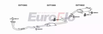 Система выпуска ОГ EuroFlo TYCOR13 1008A